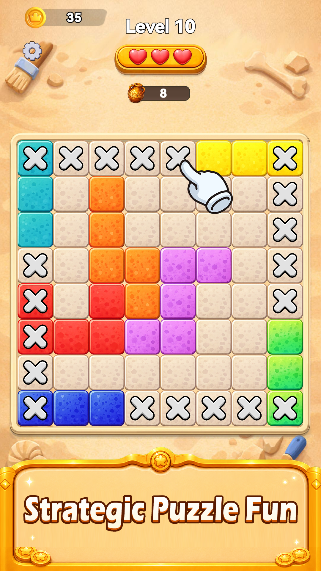 TreasurePOP daily challenge