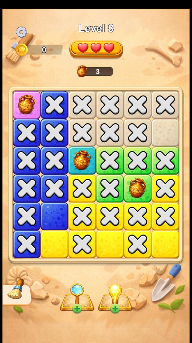 TreasurePOP gameplay