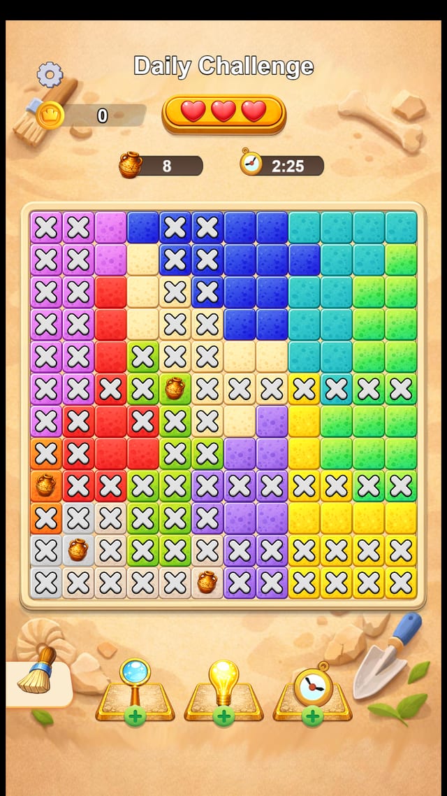 TreasurePOP daily challenge
